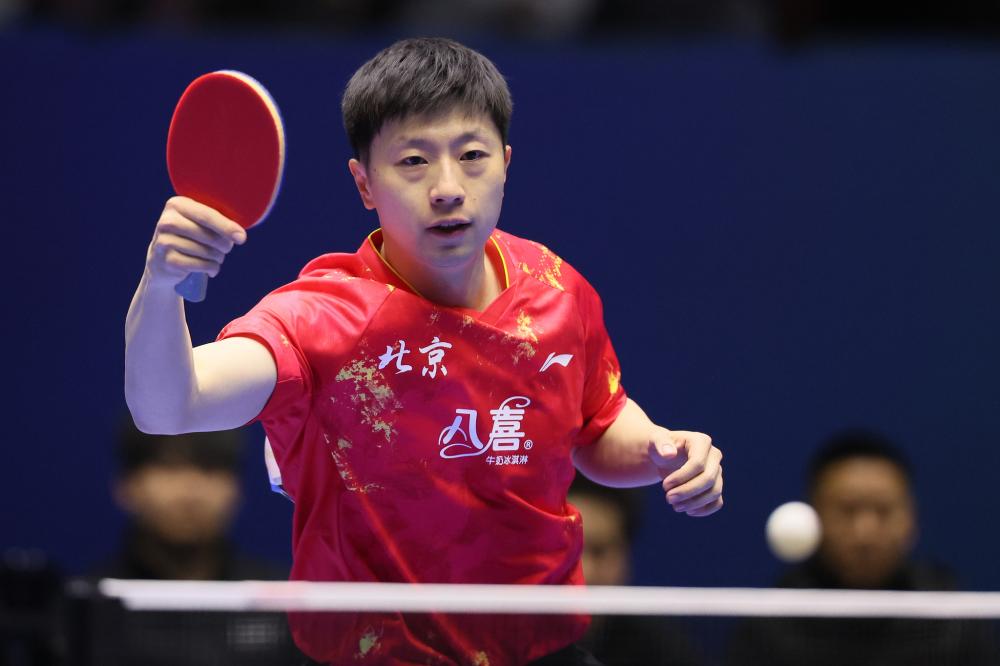 林诗栋刁钻进攻线路对决卡尔伯格顽强防守